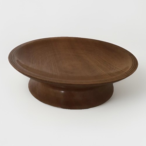 Wooden fruit bowl - turned, wood