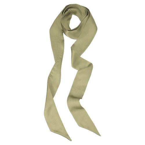 Stylish ribbon scarf long silk - scarf,