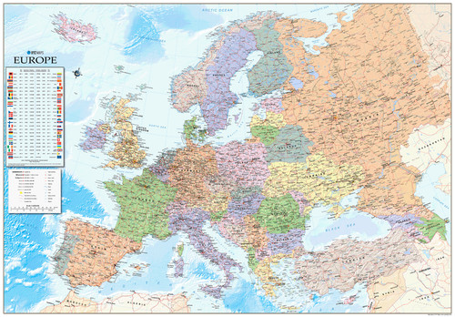 Map europe european - of,