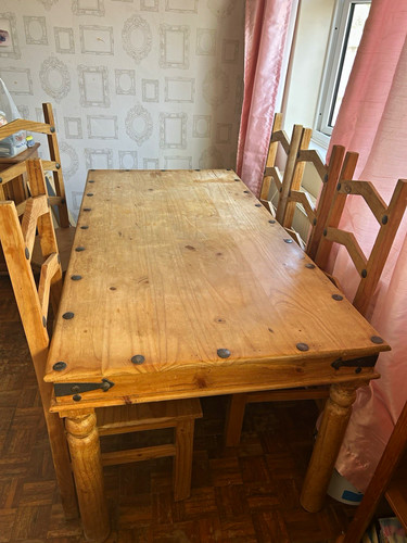 Rectangular medium wood brown - rectangular,