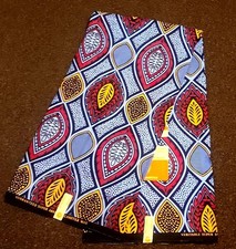 6yards African print real wax