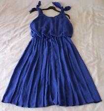 Ladies Blue Dress. Midi Length, Size 14. Brand is Berkertex. New