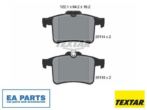 Brake pad set disc - brake, for
