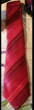SHAUN OF THE DEAD TRADITIONAL RED STRIPE TIE GREAT FOR HALLOWEEN  MCM COSPLAY