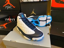 Air Jordan Retro 13 XIII Obsidian Powder Blue White UK9 US10 Brand New