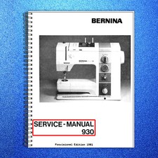 BERNINA 930 Record SERVICE