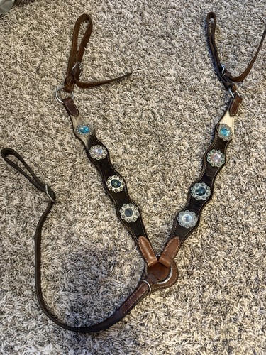 Western breast collar with - western,