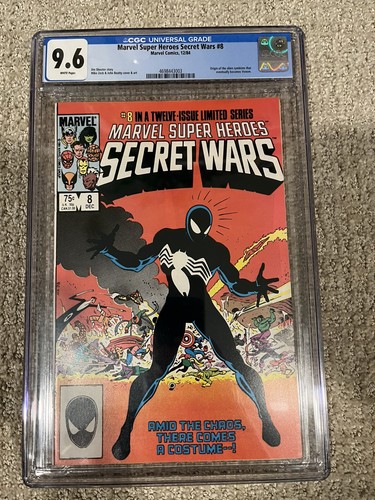 Marvel secret wars cgc 9 - marvel, 9.6
