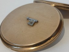 Stratton gold coloured compact