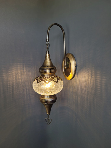 Turkish mosaic wall lamp - turkish,
