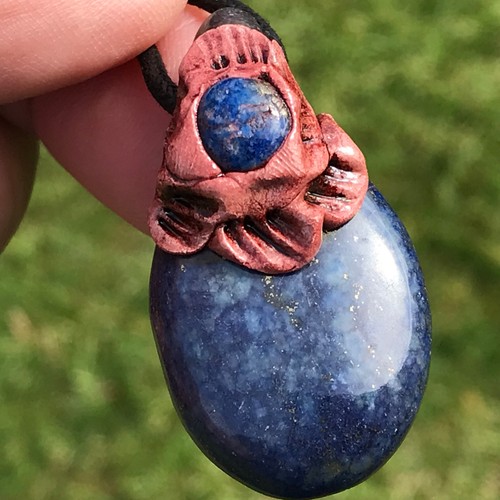 Lapis lazuli pendant 12 - lapis,