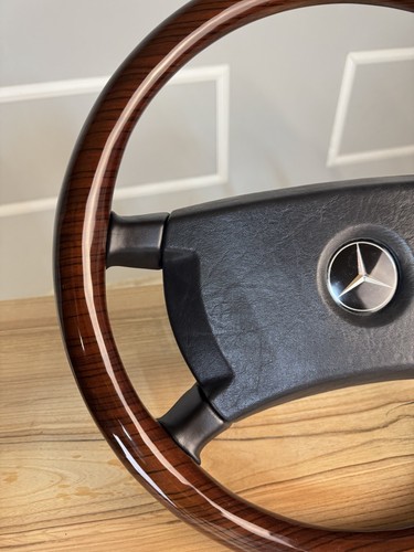 Zebrano full wood steering - zebrano,