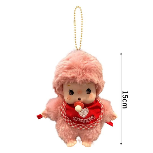 Monchhichi keychain cartoon - monchhichi,