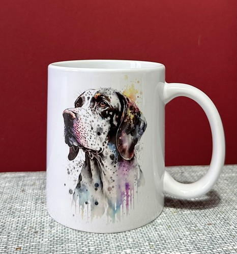 English pointer dog 11oz - english,
