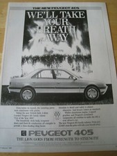 Peugeot 405 car british - 405,