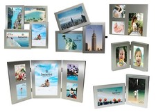 Silver Multi Aperture Picture Photo Frame 2 3 4 5 6 Collage Multiple Large gifts
