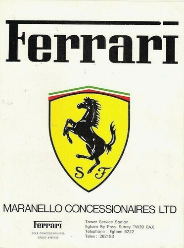 Ferrari range 1975 - ferrari,