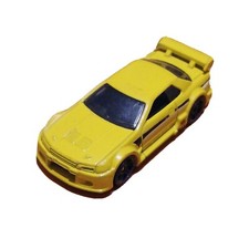 Hot Wheels Nissan Skyline GT-R (R32) 2002 2015 Mattel Yellow 1/64