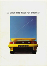 Panther Solo 1989-90 UK Market Sales Brochure