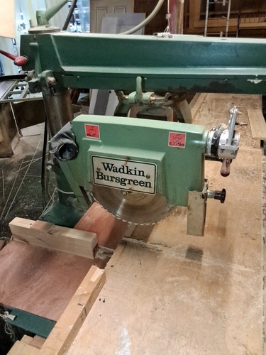 Wadkin bursgreen radial - wadkin, arm