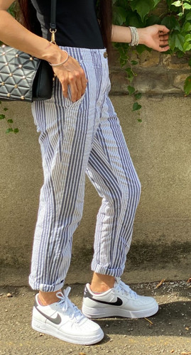 Ladies next white stripe - ladies,