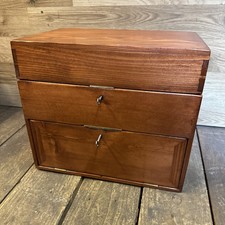 Vintage Hand Made Engineers Tool Box - 