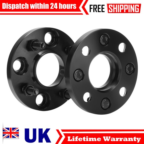Black hubcentric wheel spacers - hubcentric,