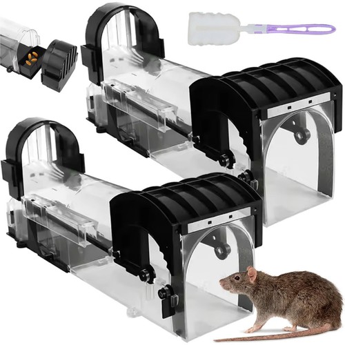 Pack humane mouse traps - pack, live