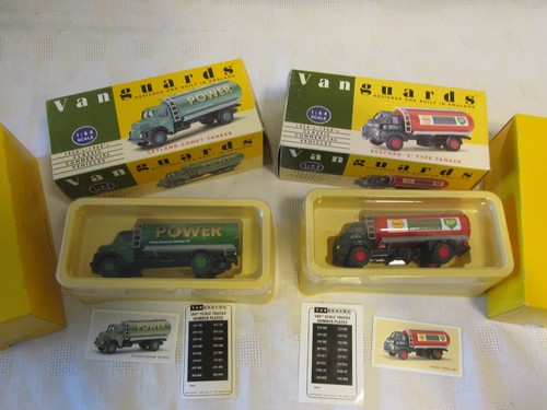 Lledo vanguards tanker trucks - vanguards~tanker,