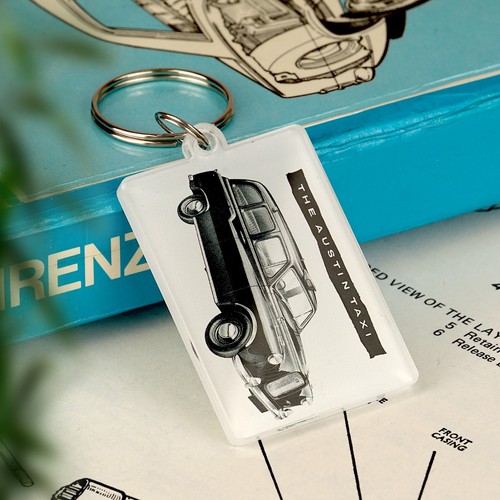 Austin tx4 taxi - taxi, keyring