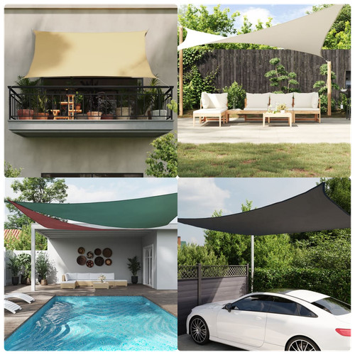 Sun shade sail square 5x5m - sun,