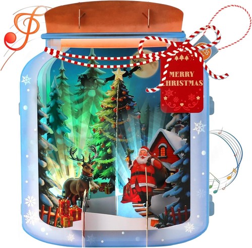 Musical christmas card for - musical,