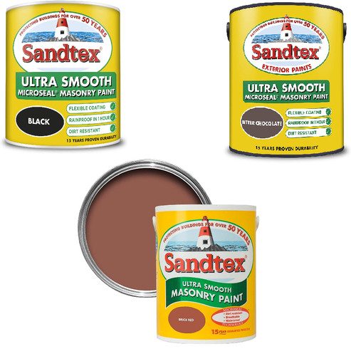 Sandtex masonry paint 1l - ,