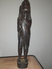 House Clearance Vintage Tribal African Wood Carving 