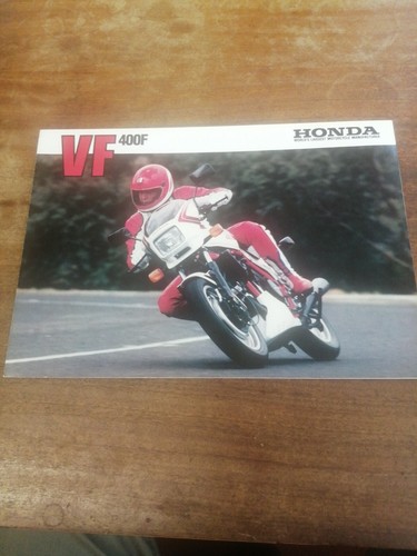 Honda vf400f sales brochure - sales,