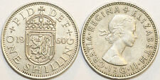 1953 to 1966 Elizabeth II Cupro-Nickel Scottish Shilling Choice of Date / Year