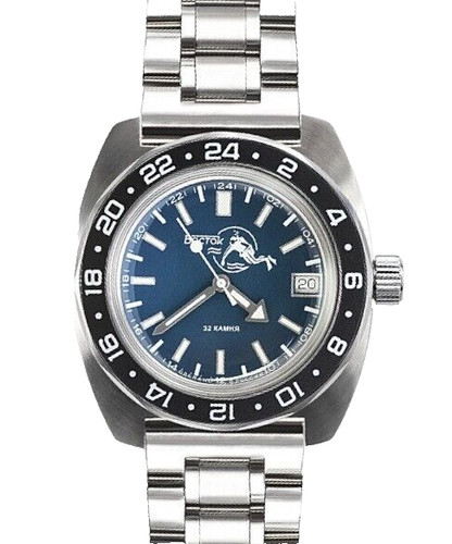 Vostok amphibia 17003b watch - vostok,
