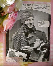 Vintage 1940s Mens Knitting