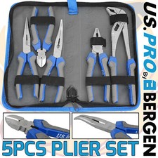 US PRO Soft Grip Pliers Set