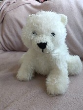 Cute Polar Bear Cub Cuddly Toy
