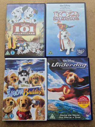 Disney dog themed - dvd, lot.