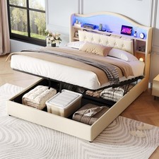 Upholstered Ottoman Storage