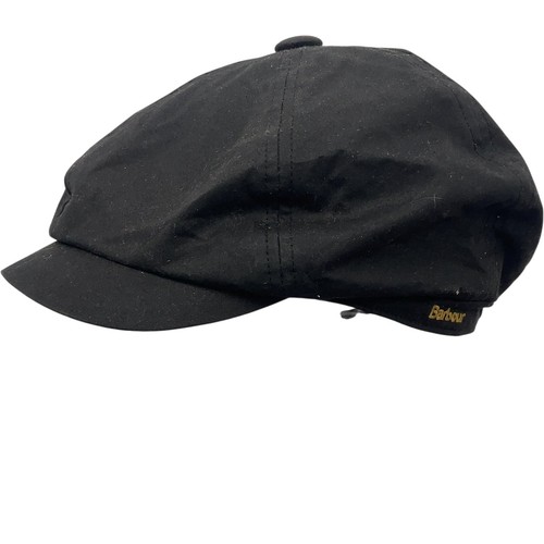 Barbour black newsboy cap - barbour,