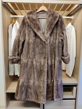 VINTAGE FUR COAT FITS UK 16