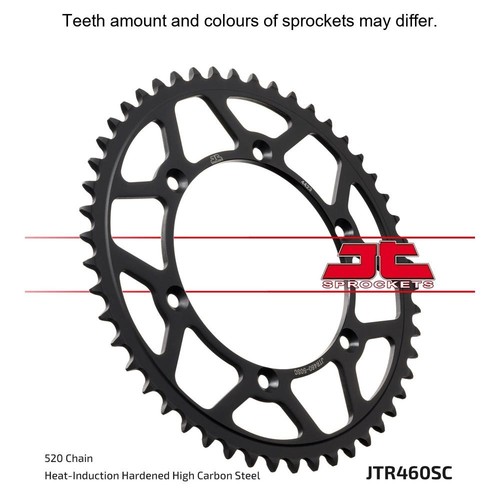 Steel rear sprocket teeth - teeth,