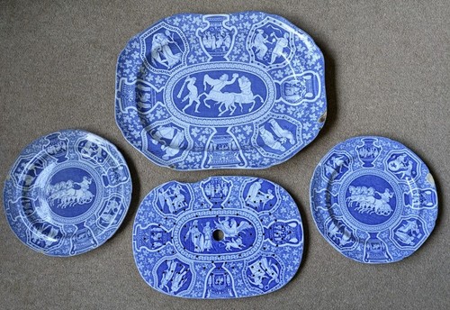 Early spode greek - spode, 16.5"