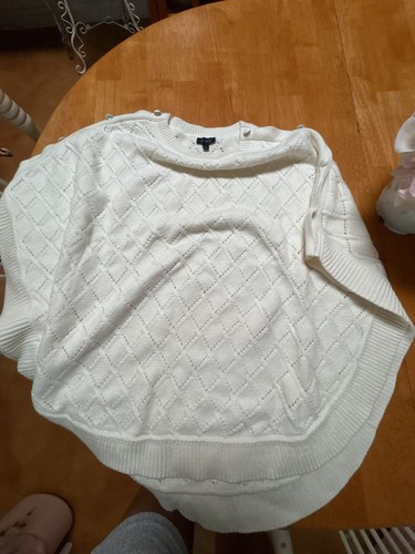 Talbots ivory pointelle knit - talbots,
