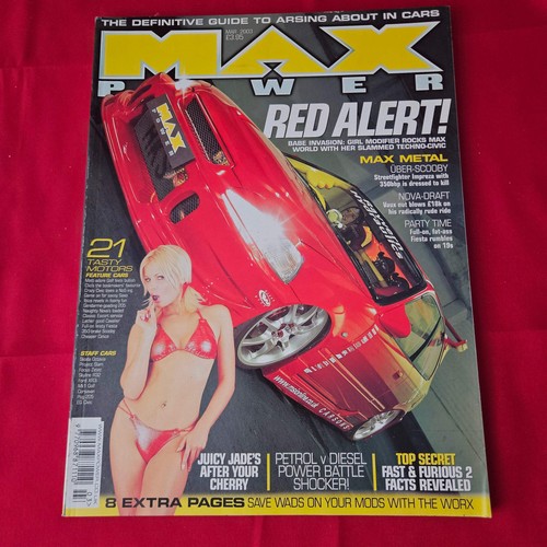 Max power magazine march 2003 - power,