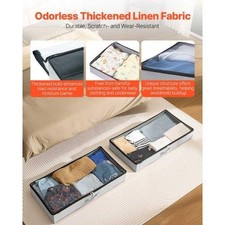 Under Bed Storage with Clear
