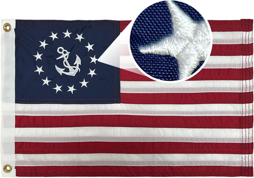 American yacht ensign flag - american,